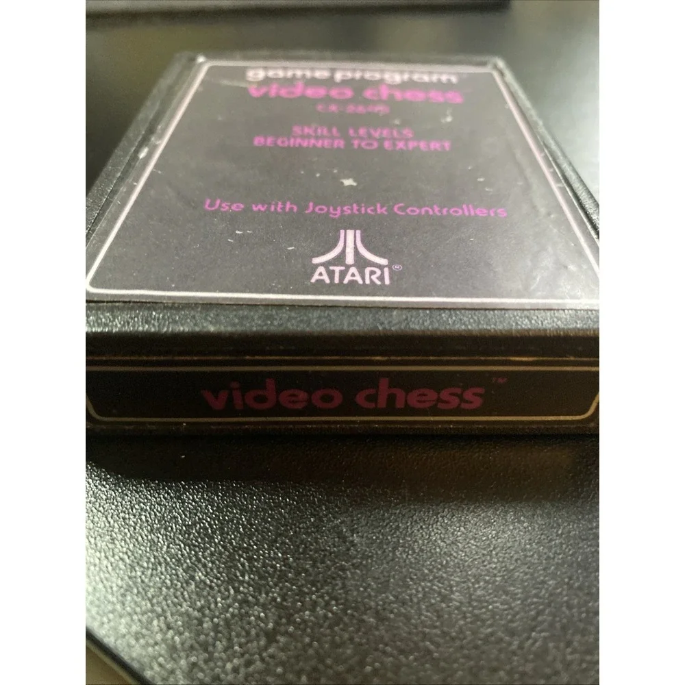 Video Chess ATARI 2600 Video Game Program Cartridge Only 1978 Vg3